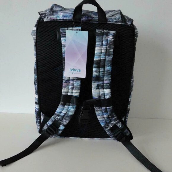 NWT IVIVVA by LULULEMON WVFT Multicolor Where To Next Backpack One Size - Picture 6 of 10